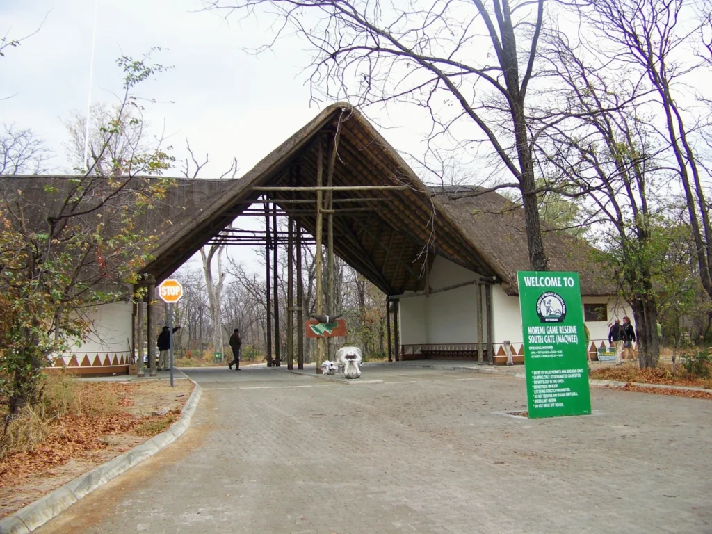 Moremi Game Reserve Entry Gates